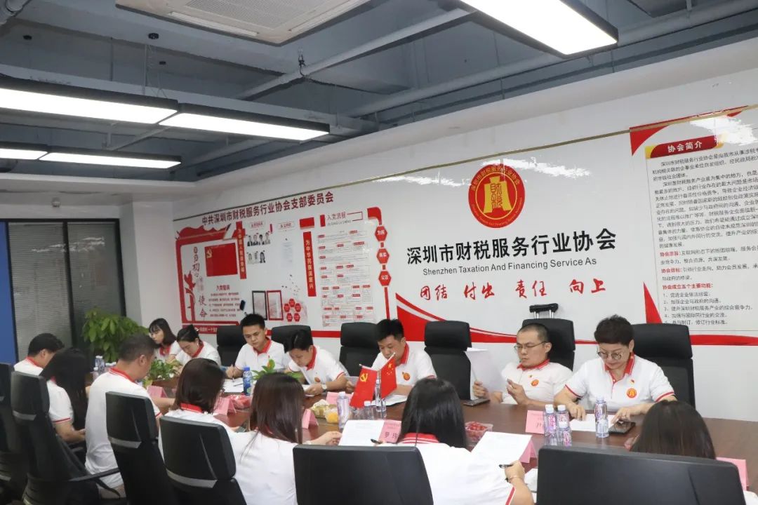 协会党建 | 中共深圳市财税服务行业协会支部委员会召开换届选举党员大会