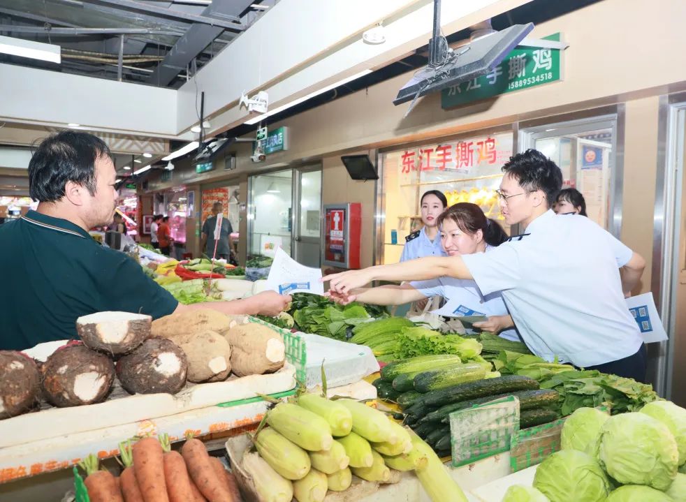 协会动态｜带你走进第二届“全国个体工商户服务月”——罗湖荷花市场站活动现场