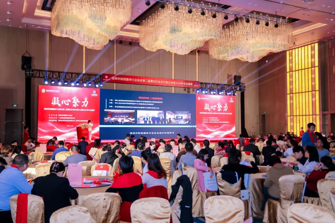 【凝心聚力 · 共襄未来】深圳市财税服务行业协会第二届第四次会员代表大会暨2024年年会盛典圆满结束！